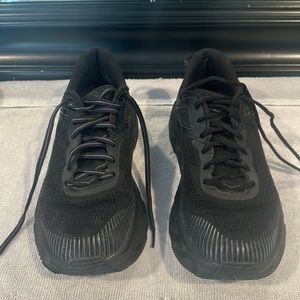 Hoka running shoes- women’s size 7.5 all black